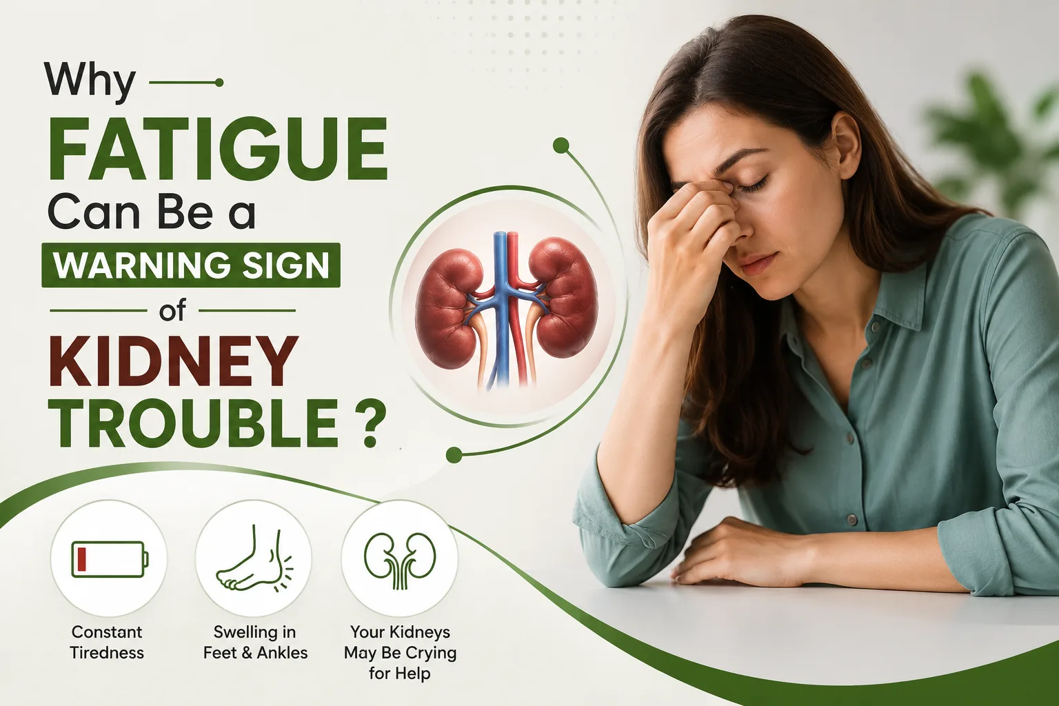 Why Fatigue Can Be a Warning Sign of Kidney Trouble?